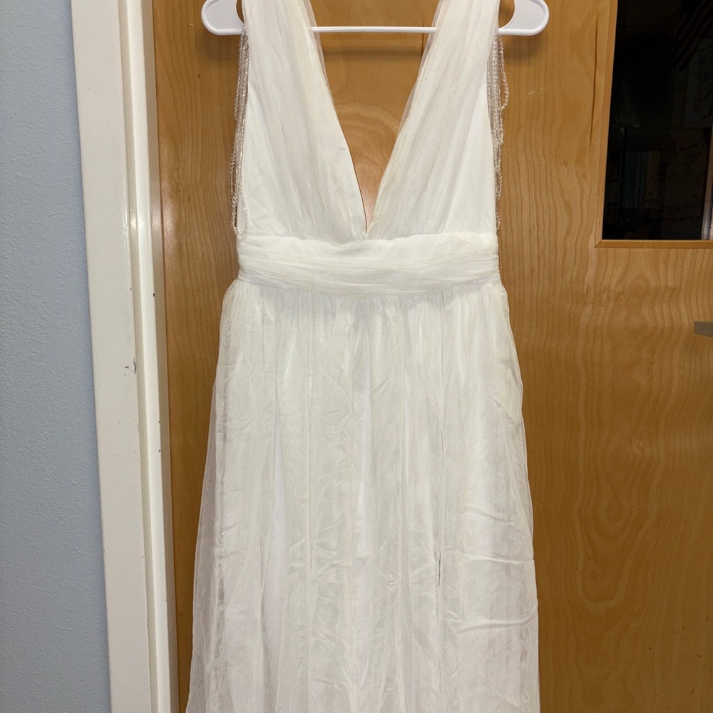 Faeriesty Elegant White Dress